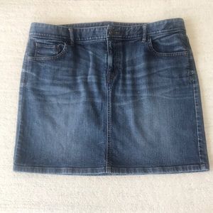 Loft jean skirt